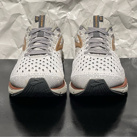 Brooks Glycerin 17 11202831B185 Women’s White Running Shoes Size 10.5B - Picture 7 of 16